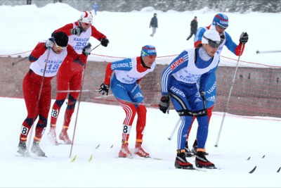 Вешина Теи готовится к I этапу Кубка России по лыжным гонкам 2013