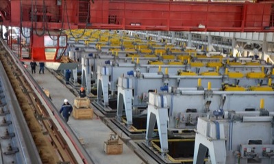 Пусковой комплекс Богучанского алюминиевого завода готов на 75%
