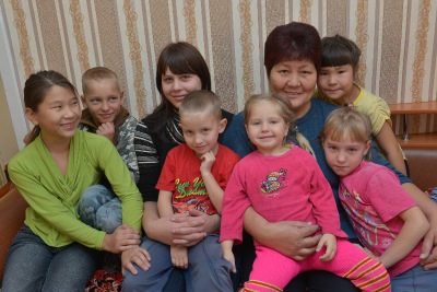 Многодетная мать из Хакасии понесет Олимпийский огонь