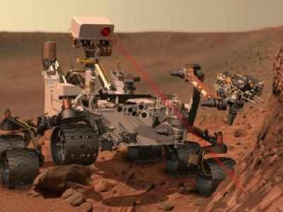 Марсоход Curiosity успешно провёл испытания лазерной установки