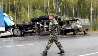 Под Ростовом в результате ДТП погибли пятеро военнослужащих