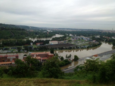 Наводнение в Европе: "большая вода" уходит из Праги в Вену