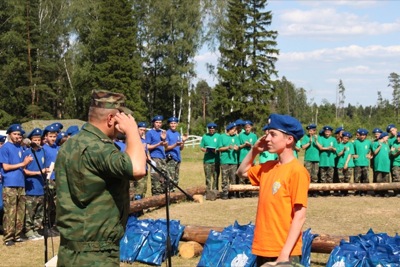 Лагерь «Честь имею! Хакасия – 2013» смену сдал