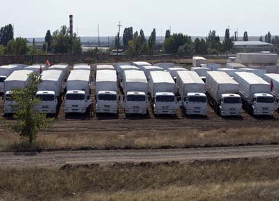 Украина согласовала доставку грузов российского гуманитарного конвоя 