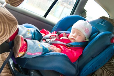 Детское кресло в автомобиле уберегло ребёнка от серьёзных травм
