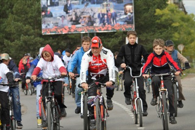 В выходные в Сорске состоится традиционный велопробег