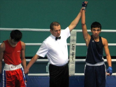 Мухамеджан Талипов завоевал "золото" на боксёрском турнире в Улан-Удэ
