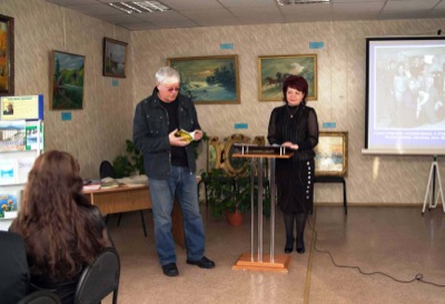 В Саяногорской центральной библиотеке состоялся вечер, посвященный 85-летию со дня рождения Г.Г. Батца