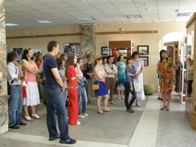 Участники всероссийского пленэра работают в Ширинском районе