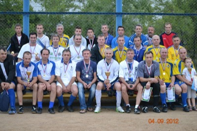 В Саяногорске завершились соревнования любительской лиги футбола
