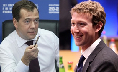 Дмитрий Медведев встретится с основателем сети Facebook