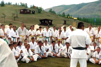 Весь июль бойцы из Хакасии провели на учебно-спортивных сборах по киокусинкай