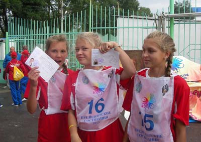 Школьники из Хакасии стали вторыми в  эстафете Президентских состязаний