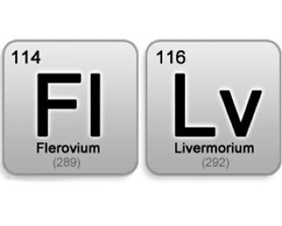 "Флеровий" и "Ливерморий" - новые элементы в таблице Менделеева