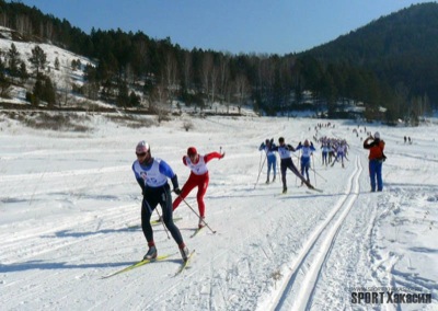 Сборная Хакасии по лыжным гонкам выехала "на сборы"