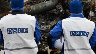 Наблюдателей ОБСЕ дважды обстреляли под Донецком