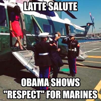 #LatteSalute от Барака Обамы возмутил пользователей социальных сетей