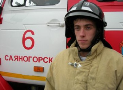 Евгений Кашлев – лучший пожарный МЧС в Хакасии