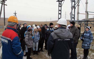 Более пятисот студентов и школьников Хакасии  познакомились с работой МРСК Сибири