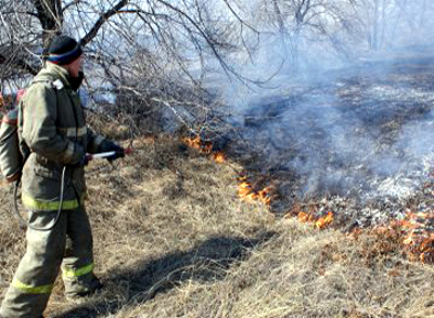 Два лесных пожара произошло в Хакасии за минувшие сутки