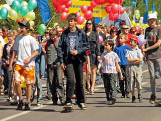 День города в столице Хакасии откроется марш-парадом