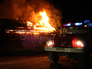 В Хакасии ночной пожар унес жизнь 58-летнего мужчины