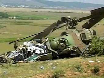 Причина катастрофы вертолета Есиповского - удар об дерево