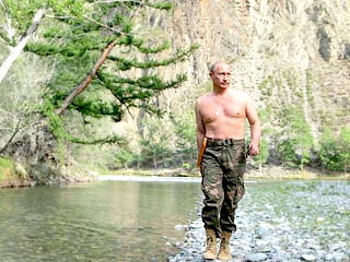 Путин сплавился по горной реке и навестил тувинского чабана