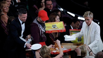 Разносчик пиццы из России заработал 1000 долларов на церемонии вручения "Оскар"