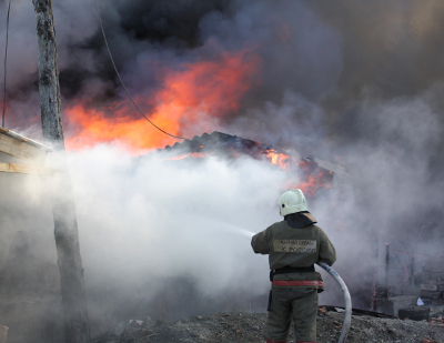 Пожарные спасли из огня пожилого жителя Абазы