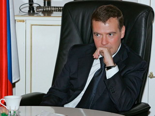 Дмитрий Медведев отмечает день рождения на работе