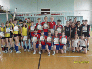 Алтайские  волейболистки выиграли турнир в честь Дня Победы 