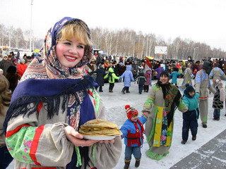 В России началось празднование Масленицы