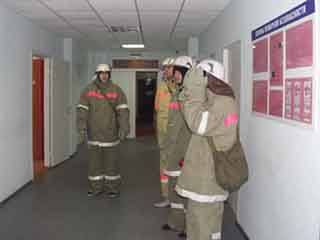 В Хакасии прошли пожарные учения