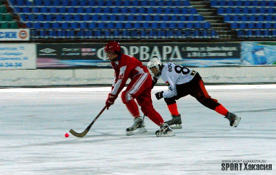 "Саяны-Хакасия" завершили выступление в первом этапе Первенства России по хоккею с мячом