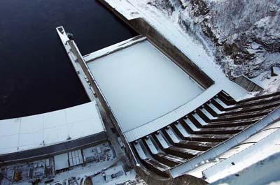 Морозы не повлияли на безопасность СШ ГЭС