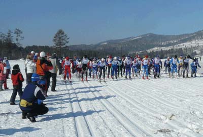 Саянский лыжный марафон прошёл в долине Бабик