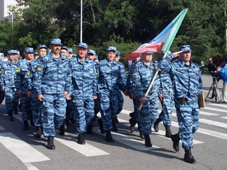  Из Чечни вернулся сводный отряд хакасской милиции