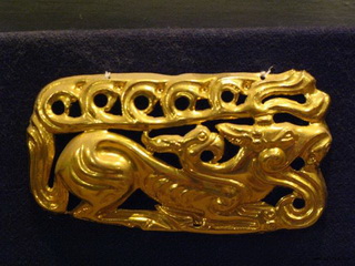 В Хакасии выставлено золото скифов, найденное при строительстве ХАЗа