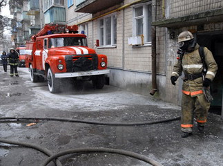 В Черногорске бабушка устроила пожар в пятиэтажке
