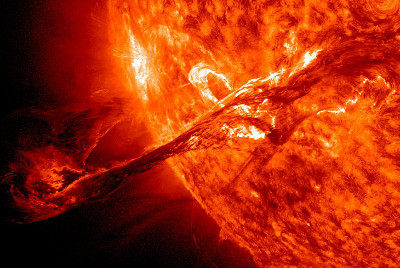 Самая мощная вспышка за последние несколько лет произошла на Солнце 