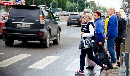 В России пешеходы будут платить больше за нарушение ПДД