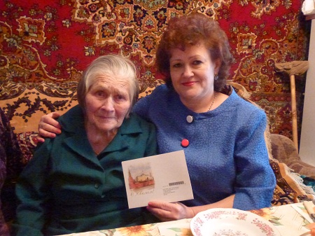 В Черногорске труженица тыла отметила 100-летний юбилей